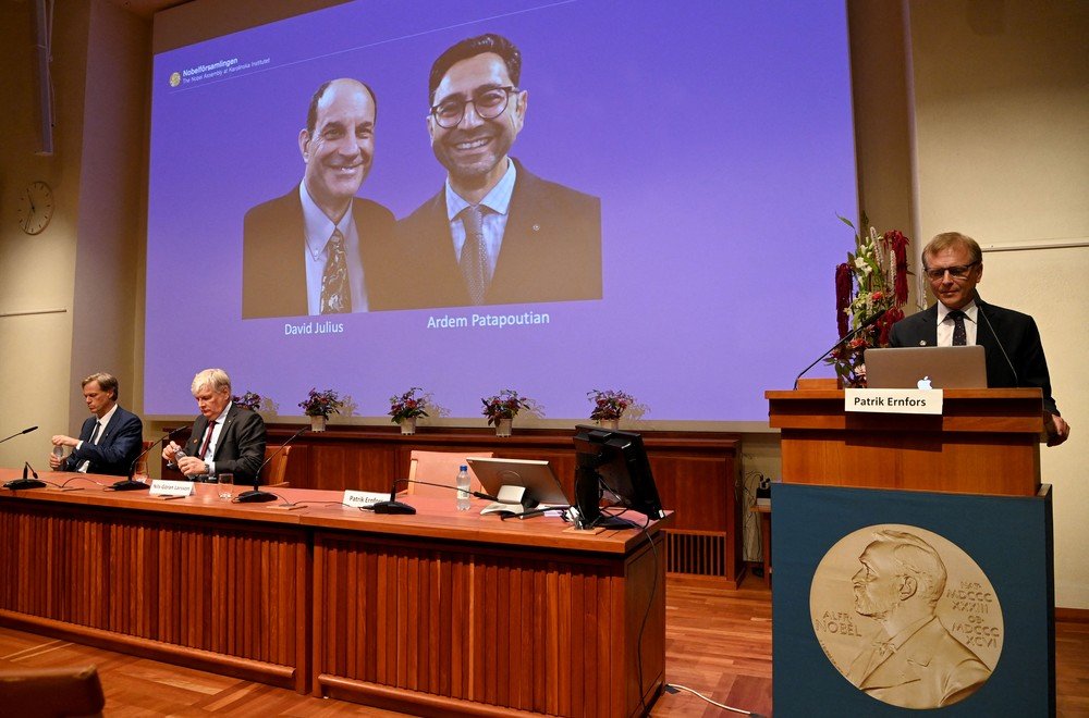 Nobel de Medicina 2021 vai para David Julius e Ardem Patapoutian por descobertas sobre temperatura e toque