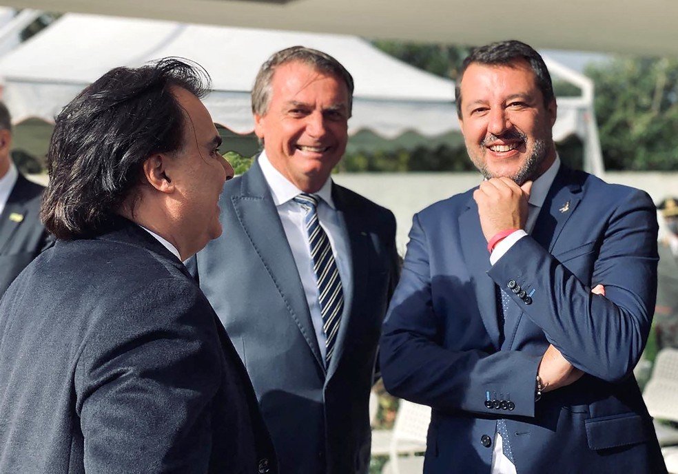 Aliados e desafetos criticam Matteo Salvini por ciceronear Bolsonaro na Itália