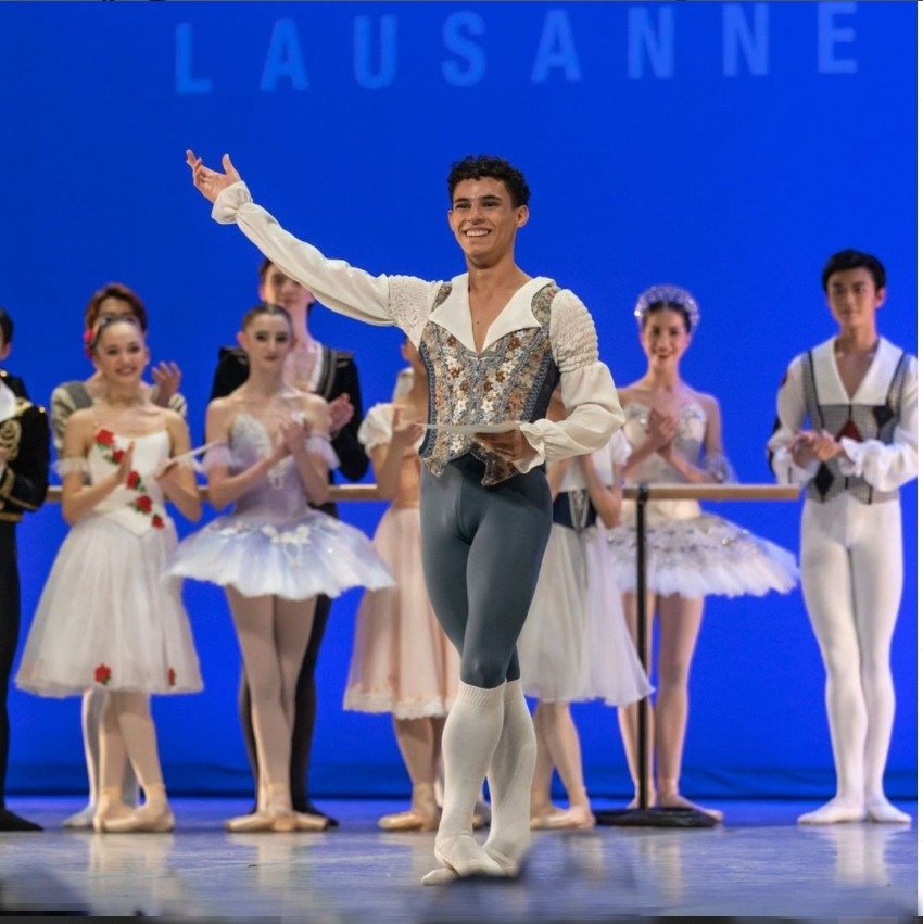 Bailarino do Basileu França é “Melhor Jovem Talento” no Prix de Lausanne