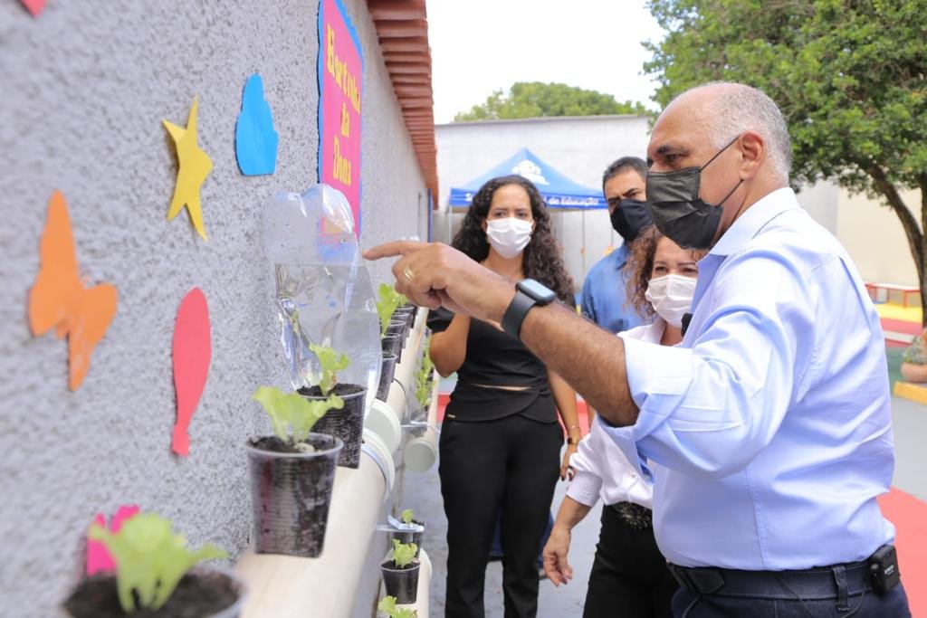 Prefeito de Goiânia inaugura Cmei no Jardim Novo Mundo, e anuncia entrega de mais cinco unidades de educação infantil neste mês